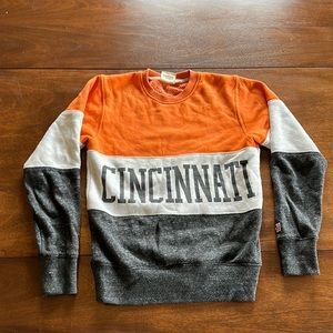 Cincinnati Bengals Crewneck Sweatshirt- Homage XS